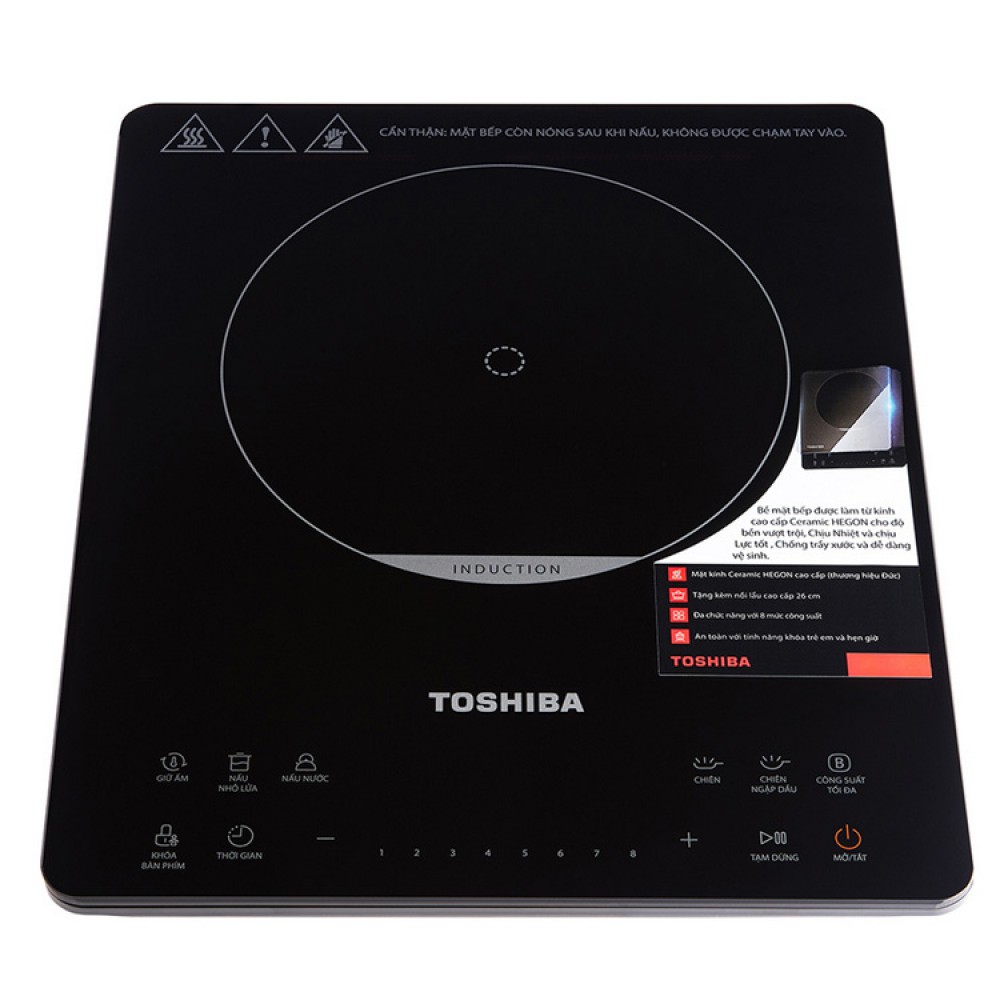 Bếp Điện Từ Toshiba IC-20S3PV - 2000W Cảm Ứng