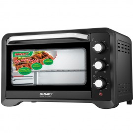 Lò nướng Sanaky VH-259S2D - 1380W 25L Vỏ đen