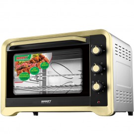 Lò nướng Sanaky VH-809N2D - 2000W 80L Vỏ Inox