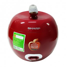Nồi Cơm Điện Nắp Gài Sharp KS-A08V-RD - 0.72L