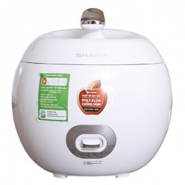 Nồi Cơm Điện Nắp Gài Sharp KS-A08V-WH - 0.72L