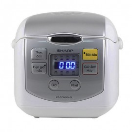 Nồi Cơm Điện Tử Sharp KS-COM08V-SL - 0.72L