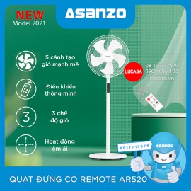 Quạt Đứng Asanzo AR520 - Remote