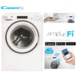 Máy giặt Candy GVF1412LWHC3/1-S - 12Kg - Wifi - Simply Fi