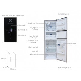 Tủ lạnh Electrolux EME3500MG - 350L - Inverter