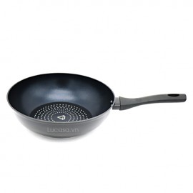 Chảo Kim Cương Đáy Từ Nagakawa NAG2451 - 24cm Đáy 5 Lớp