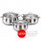 Bộ Nồi Inox Korkmaz Mona JR A1627 - 3 Nồi Có Nắp