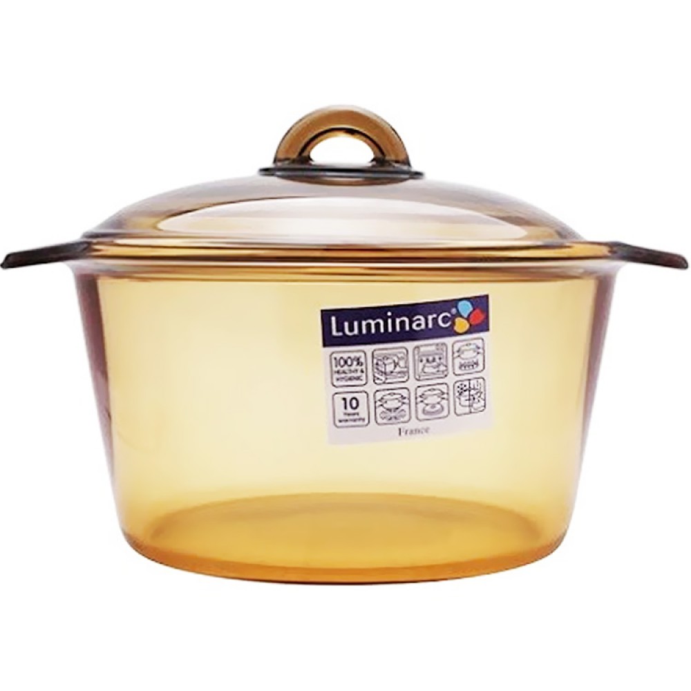 Nồi thủy tinh Luminarc Vitro Blooming Amberline H6891 - 3L