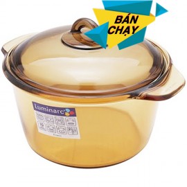 Nồi thủy tinh Luminarc Vitro Blooming Amberline J0886 - 5L