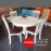 Bộ Bàn Ăn Bàn Tròn 4 Ghế BA-L020 - 1m1