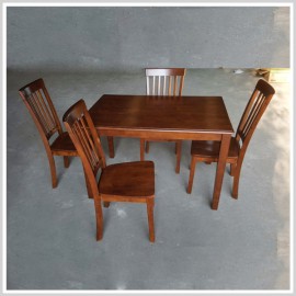 Bộ Bàn Ăn Hình Chữ Nhật 4 Ghế BA-L025 - 1m2
