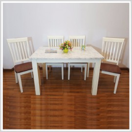 Bộ Bàn Ăn Hình Chữ Nhật 4 Ghế BA-L048 - 1m2