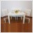 Bộ Bàn Ăn Hình Chữ Nhật 4 Ghế BA-L048 - 1m2