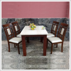 Bộ Bàn Ăn Hình Chữ Nhật 4 Ghế BA-L050 - 1m2