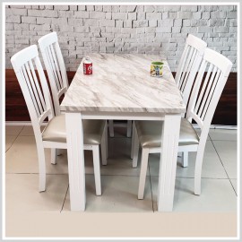 Bộ Bàn Ăn Hình Chữ Nhật 4 Ghế BA-L051 - 1m2