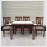 Bộ Bàn Ăn Hình Chữ Nhật 4 Ghế BA-L052 - 1m2