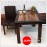 Bộ Bàn Ăn Hình Chữ Nhật 4 Ghế BA-L055 - 1m2