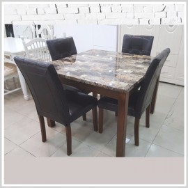 Bộ Bàn Ăn Hình Chữ Nhật 4 Ghế BA-L056 - 1m2