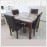 Bộ Bàn Ăn Hình Chữ Nhật 4 Ghế BA-L056 - 1m2