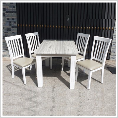Bộ Bàn Ăn Hình Chữ Nhật 4 Ghế BA-L058 - 1m2  -XẢ KHO