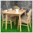 Bộ Bàn Ăn Hình Chữ Nhật 4 Ghế BA-L3109 - 1m2