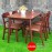 Bộ Bàn Ăn Hình Chữ Nhật 4 Ghế BA-L3110 - 1m2
