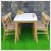Bộ Bàn Ăn Hình Chữ Nhật 4 Ghế BA-L3111 - 1m2
