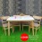 Bộ Bàn Ăn Hình Chữ Nhật 4 Ghế BA-L3111 - 1m2