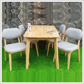 Bộ Bàn Ăn Hình Chữ Nhật 4 Ghế BA-L3112 - 1m2