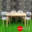 Bộ Bàn Ăn Hình Chữ Nhật 4 Ghế BA-L3112 - 1m2
