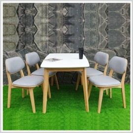 Bộ Bàn Ăn Hình Chữ Nhật 4 Ghế BA-L3113 - 1m2