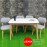 Bộ Bàn Ăn Hình Chữ Nhật 4 Ghế BA-L3113 - 1m2