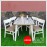 Bộ Bàn Ăn Hình Chữ Nhật 4 Ghế BA-L3114 - 1m2  -XẢ KHO ÂM VỐN