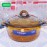 Bộ 2 Nồi Thủy Tinh Luminarc Vitro Amberline Granite 1.5L - 2L | Phân Phối Chính Hãng