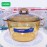Bộ 2 Nồi Thủy Tinh Luminarc Vitro Amberline Granite 2L - 3L | Phân Phối Chính Hãng