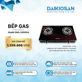 Bếp Gas Daikiosan DKG-200004 - 69cm Việt Nam