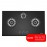 Bếp Gas Hafele HC-G863B 538.06.298 - 90cm 4500W 