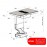 Bếp Từ Kết Hợp Máy Hút Khói Khử Mùi Malloca HIH-864 LI - Italy