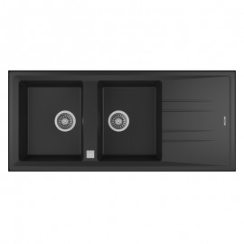 Chậu Rửa Teka STONE 80 B-TG 2B 1D Auto BLACK