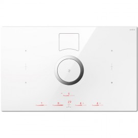 Bếp Từ Kết Hợp Máy Hút Mùi Elica Nikola Tesla Switch WH - 83cm Made in Italy