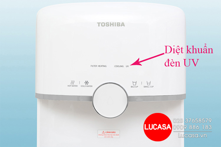 Máy Lọc Nước Nóng Lạnh RO Toshiba TWP-W1643SV(W)