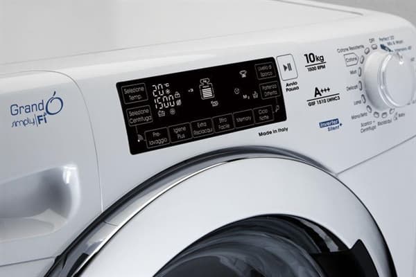 Máy giặt Candy GVF1412LWHC3/1-S - Bảng điển khiển