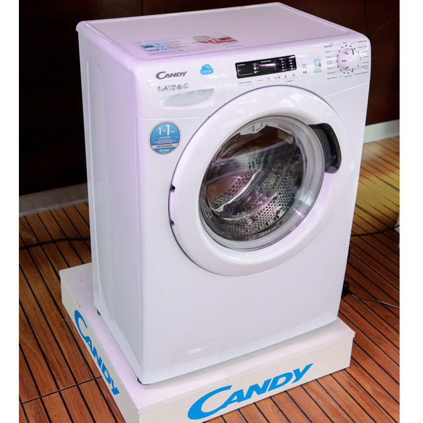 Máy giặt Candy GVF1412LWHC3/1-S - Hình thực tế