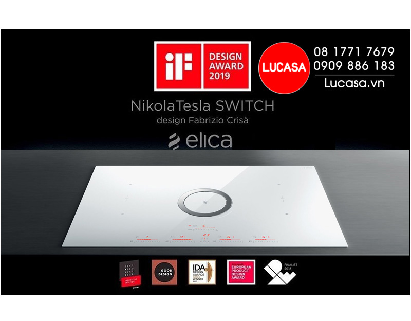 Elica Nikola Tesla Switch WH - Design : FABRIZIO CRISÀ